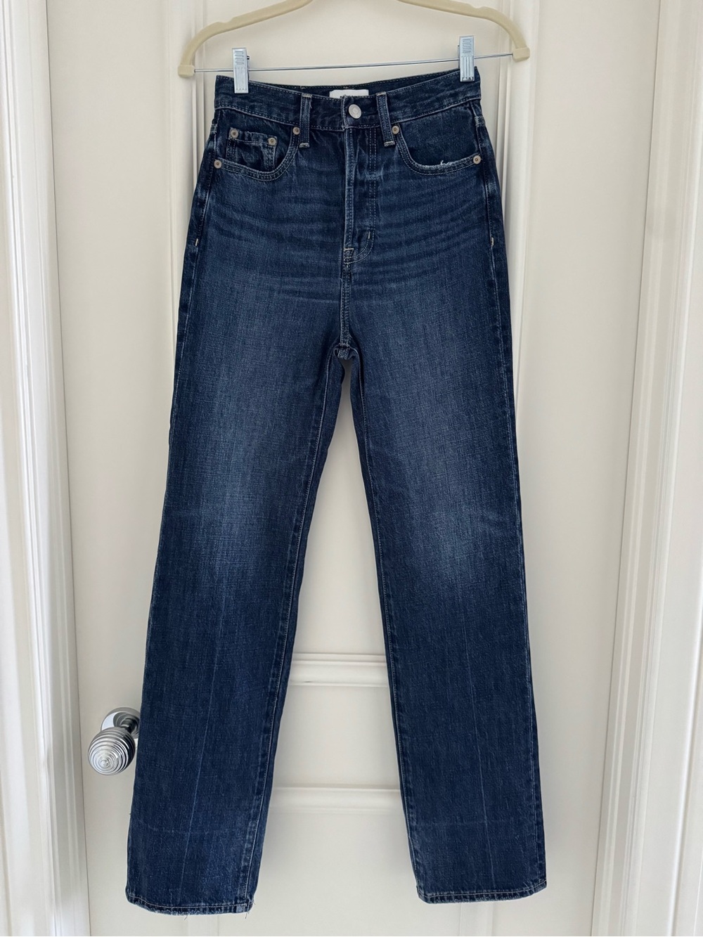 Pistola Cassie Super High Rise Straight Leg Jeans Cultivate Size 23